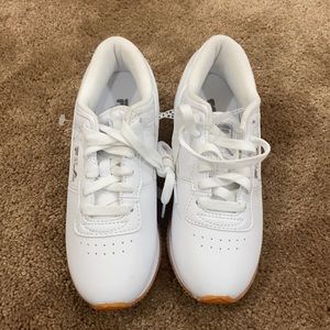 White Fila shoes